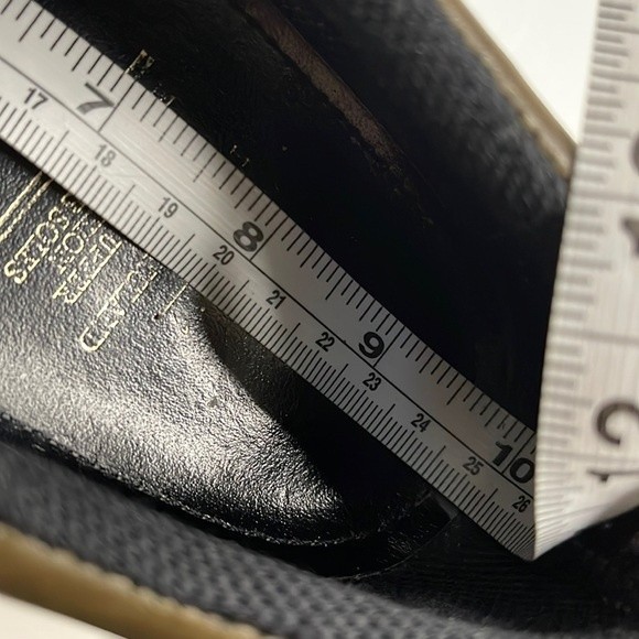 Vintage Dr. Martens Green Loafers Size 9.5 Chunky Slip On Made in England - Picture 12 of 12